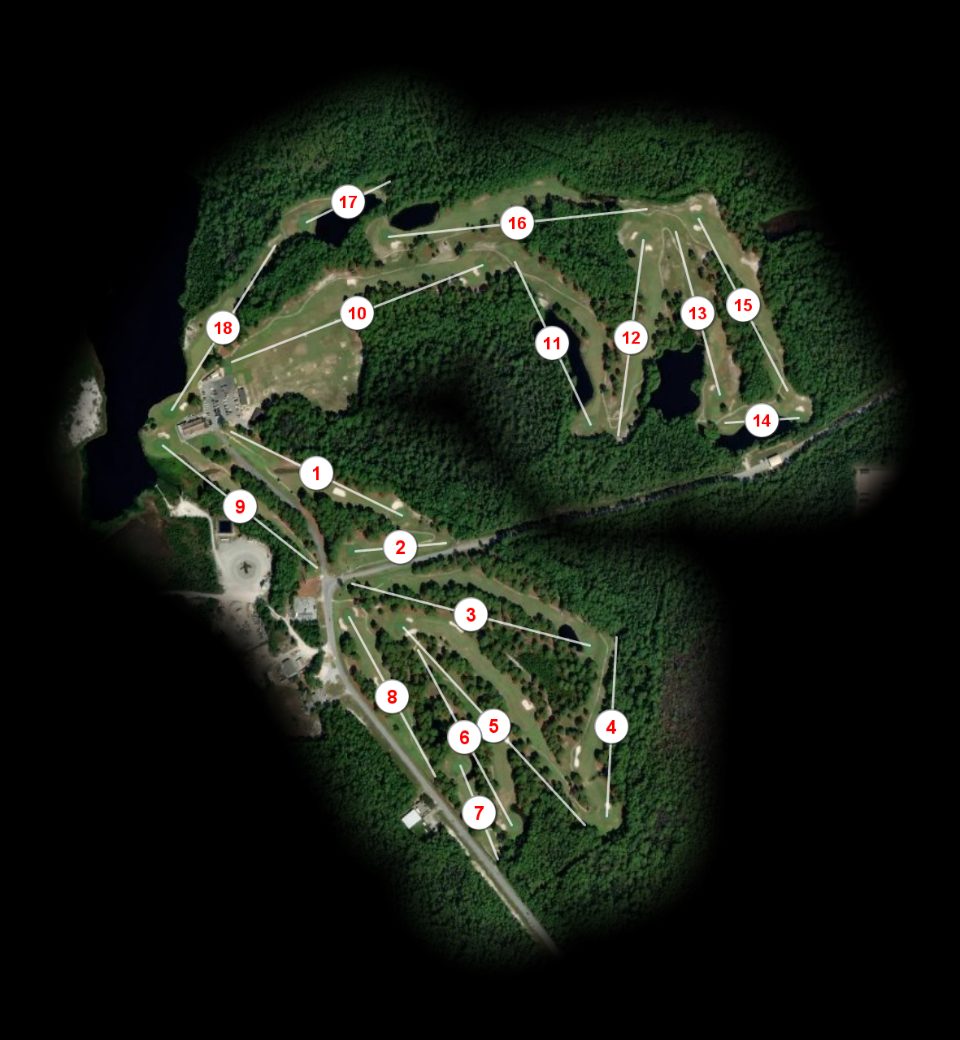 Gator Lakes Golf Course course overview