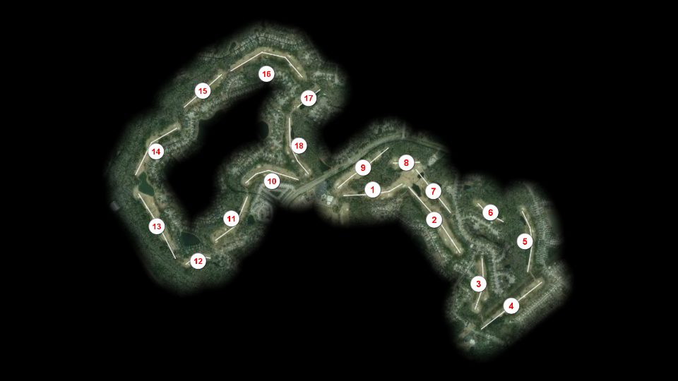 The Golf Club at Wescott Plantation Oak Forest-Burn Kill course overview
