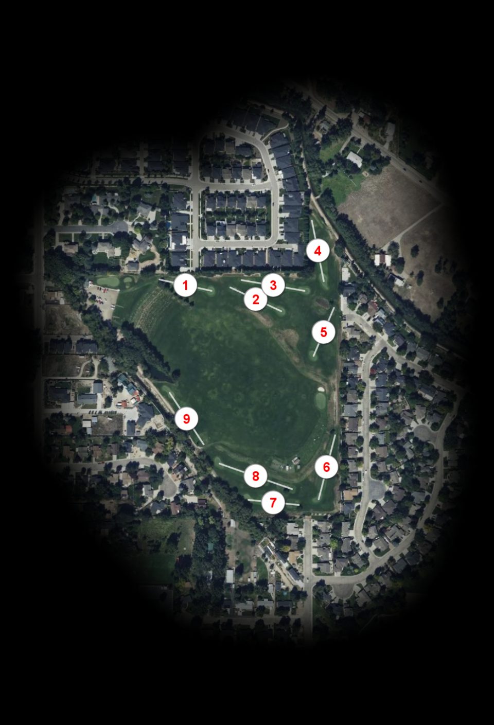 Pierce Park Greens course overview