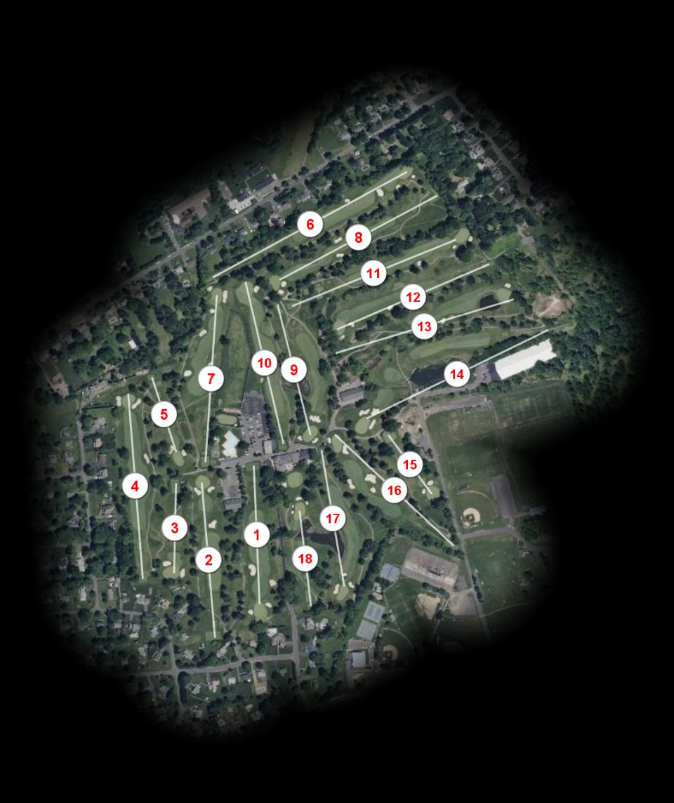 Northampton Valley Country Club course overview