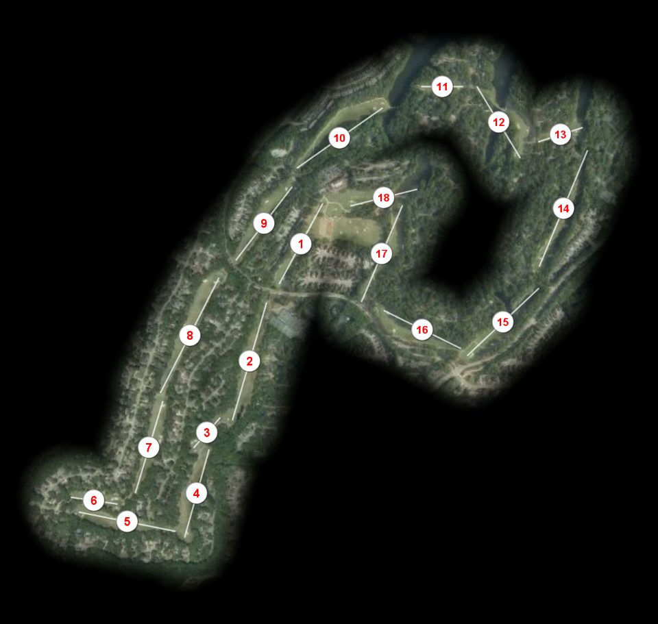 Inverness Country Club course overview