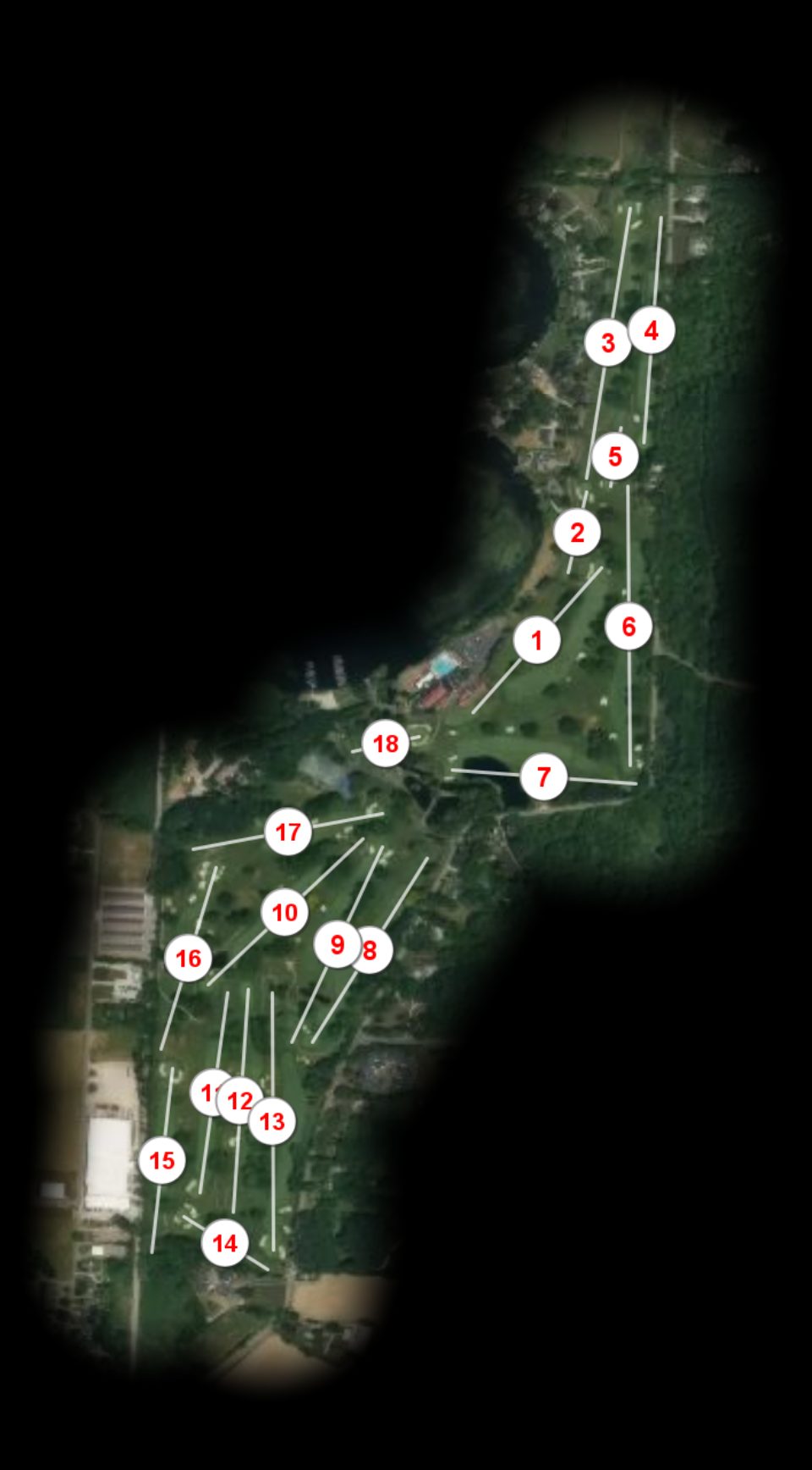 Congress Lake Club course overview