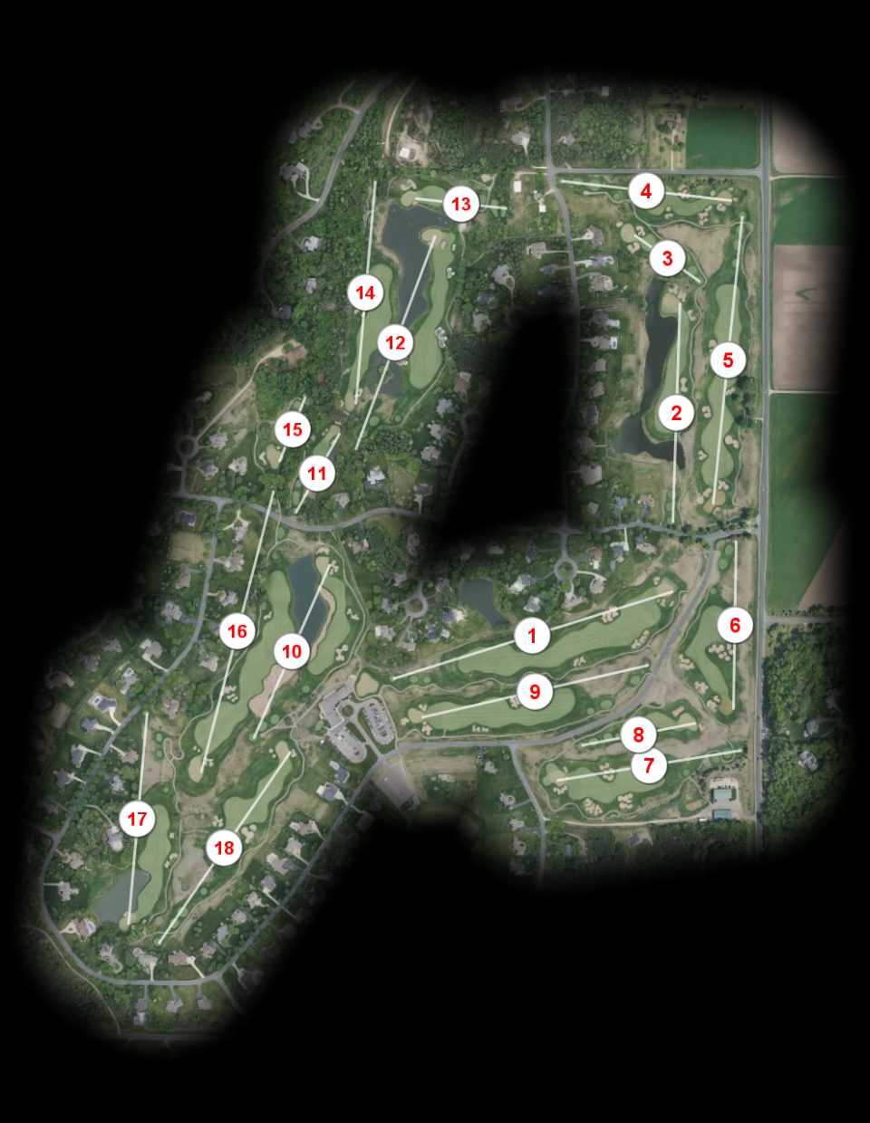 Troy Burne Golf Club course overview