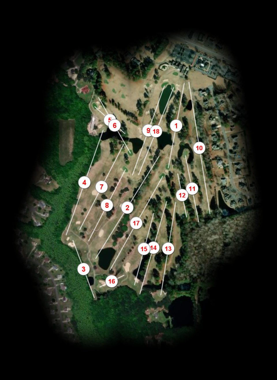 Pine Lakes Country Club course overview