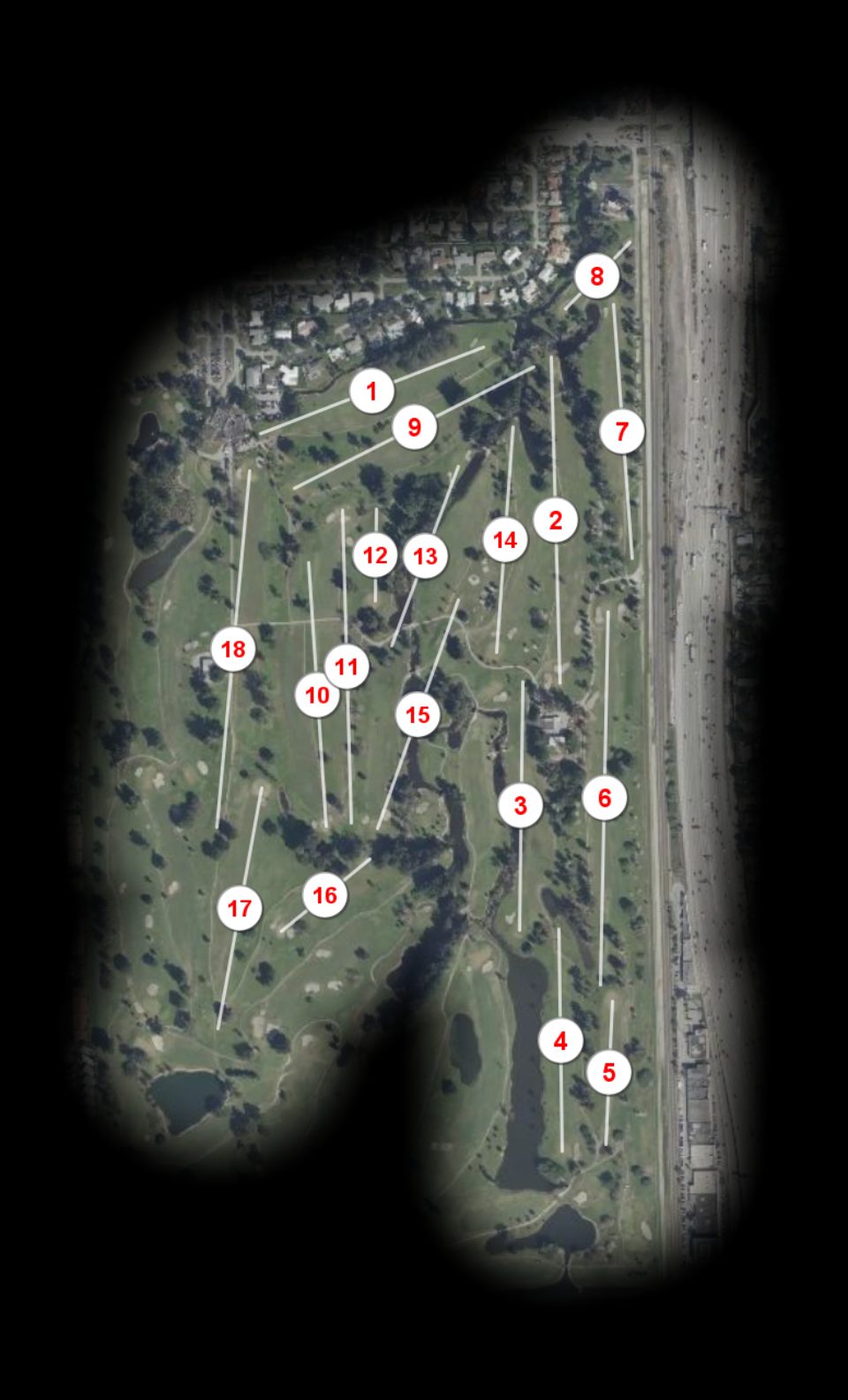 Orangebrook Golf & Country Club East course overview