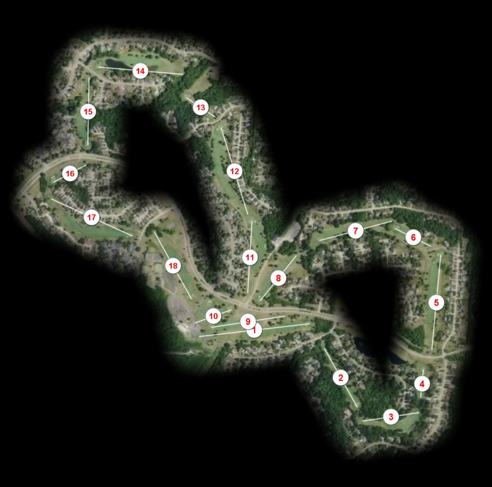 Beckett Ridge Country Club course overview