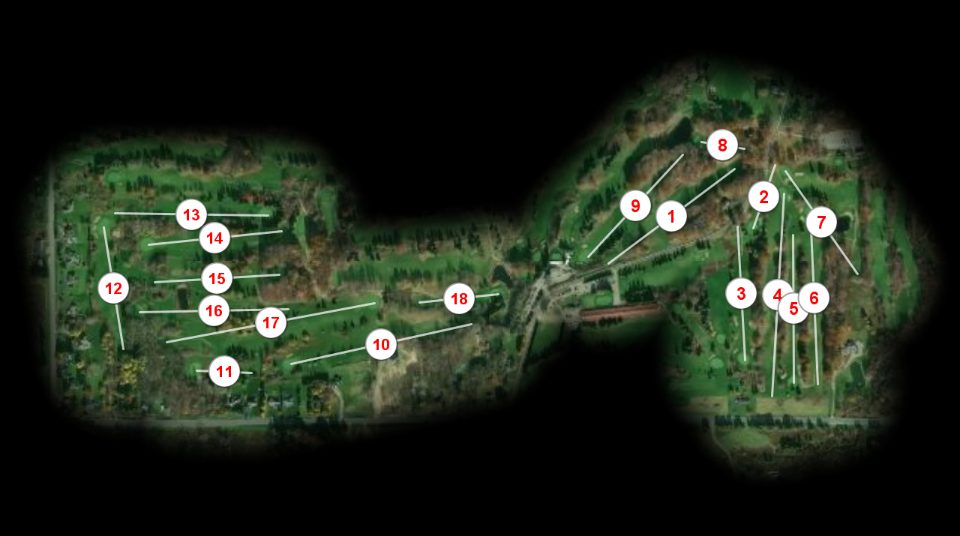 Victor Hills Golf Club South course overview