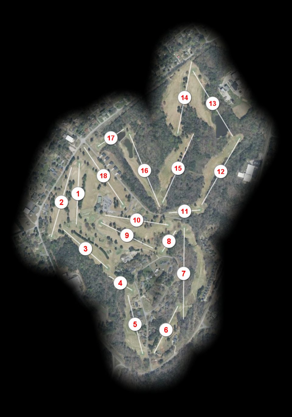 The Creek Golf Club course overview