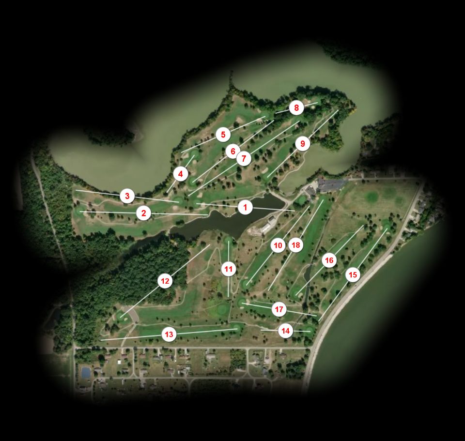 Auglaize Golf Club course overview