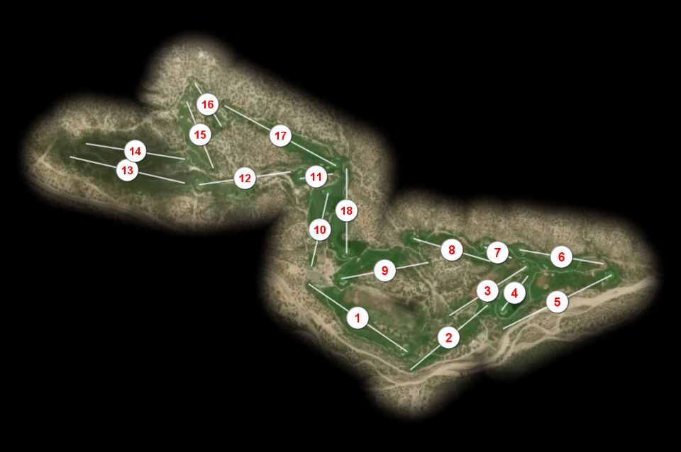 Cochiti Golf Club course overview