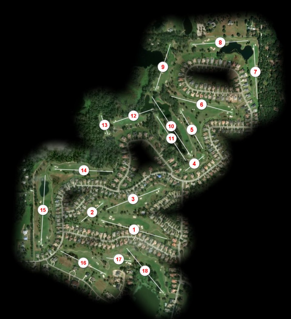 Lake Jovita Golf & Country Club North course overview