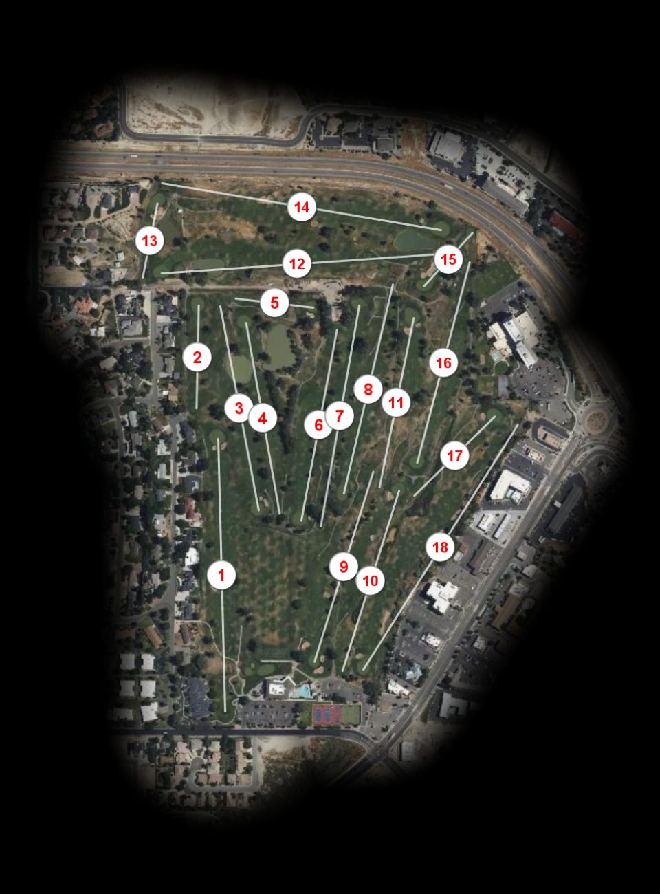 Bookcliff Country Club course overview