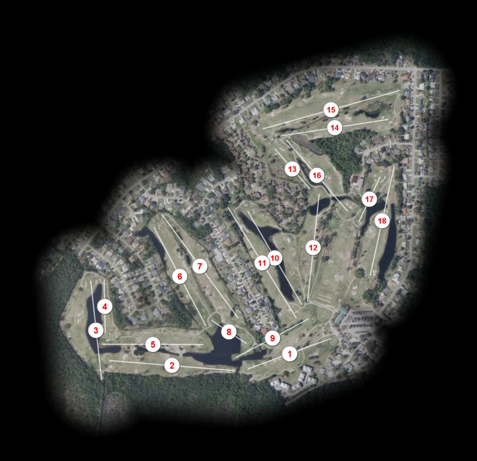 Perdido Bay Golf Resort course overview