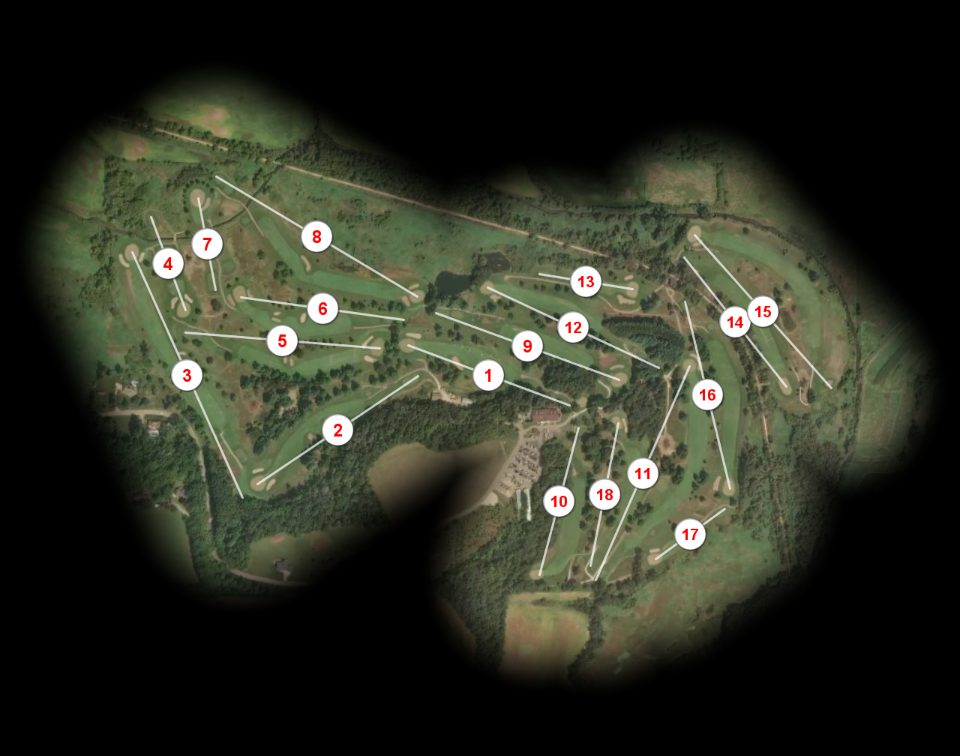 Edelweiss Chalet Country Club course overview