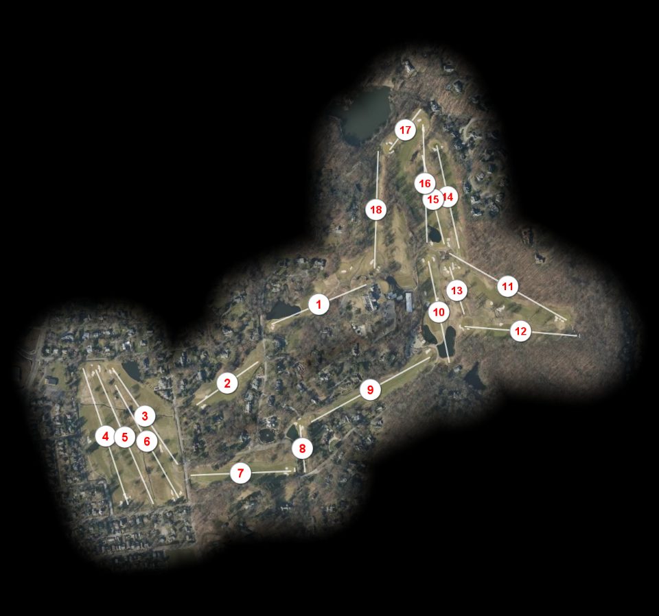 Ardsley Country Club course overview