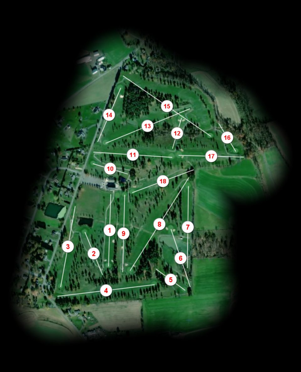 Blue Mountain View Golf Course course overview