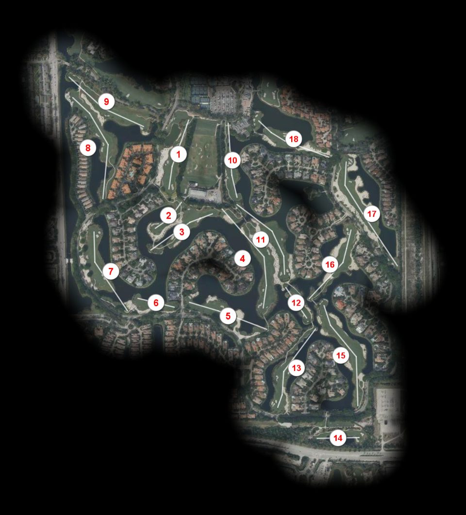 Grey Oaks Golf & Country Club Palm course overview
