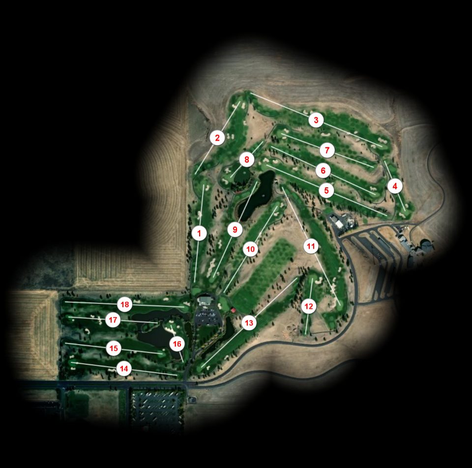 Wildhorse Resort Golf Course course overview