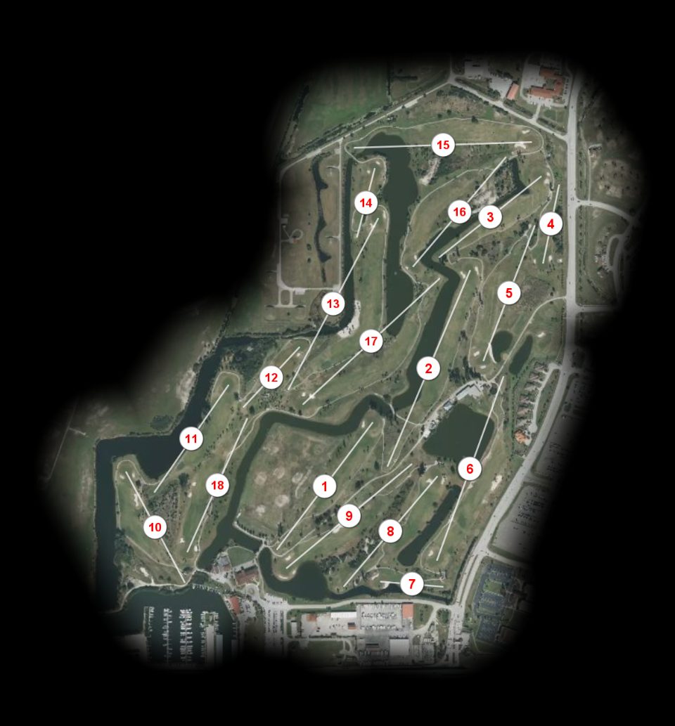 Manatee Cove Golf Course course overview