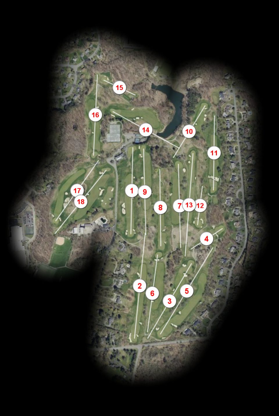 Schuyler Meadows Club course overview