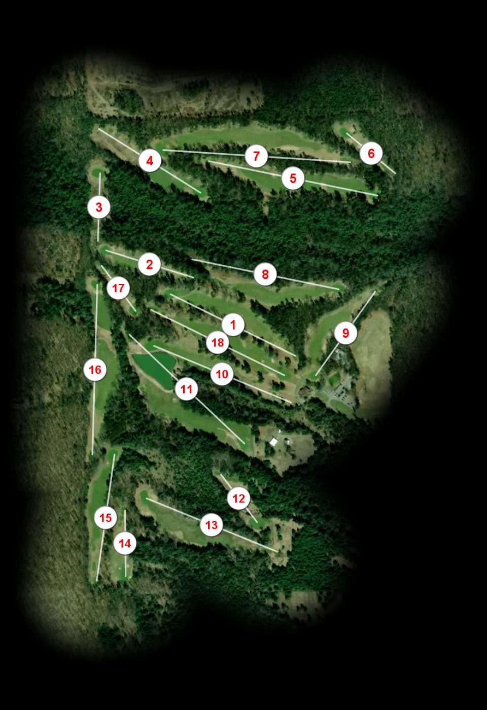 Red Hawk Golf Club course overview