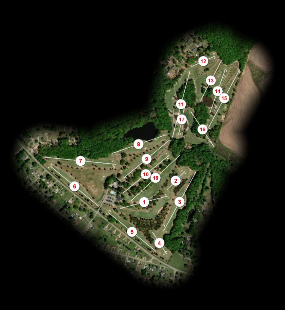 Saluda Valley Country Club course overview