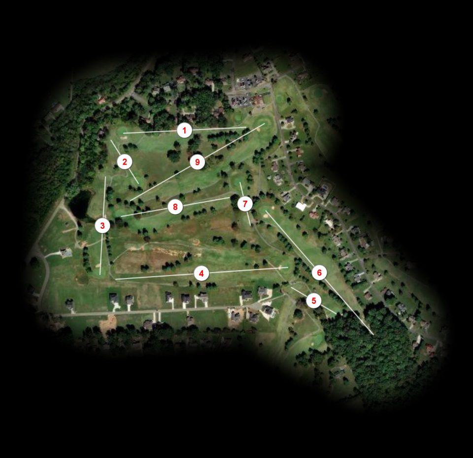 White nine at Dandridge Golf & Country Club