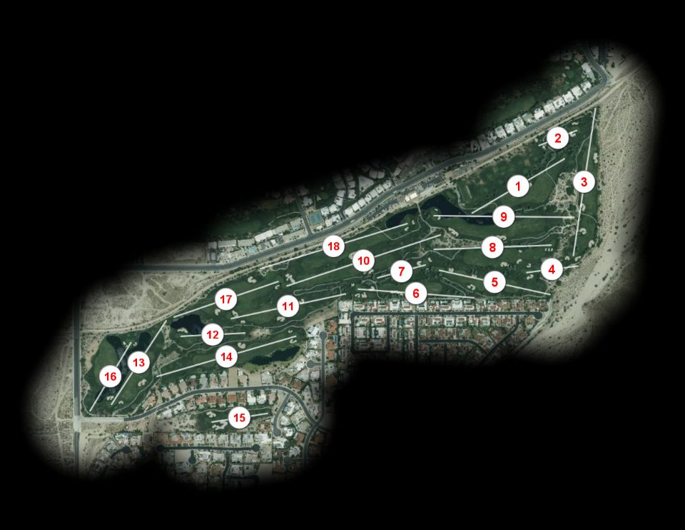 Indian Canyons Golf Resort South Course course overview