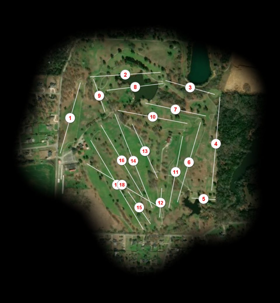 Woodlawn Country Club course overview