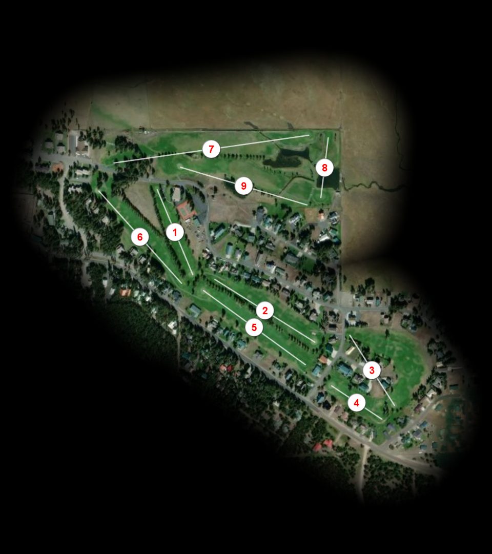 Island Park Village Resort course overview
