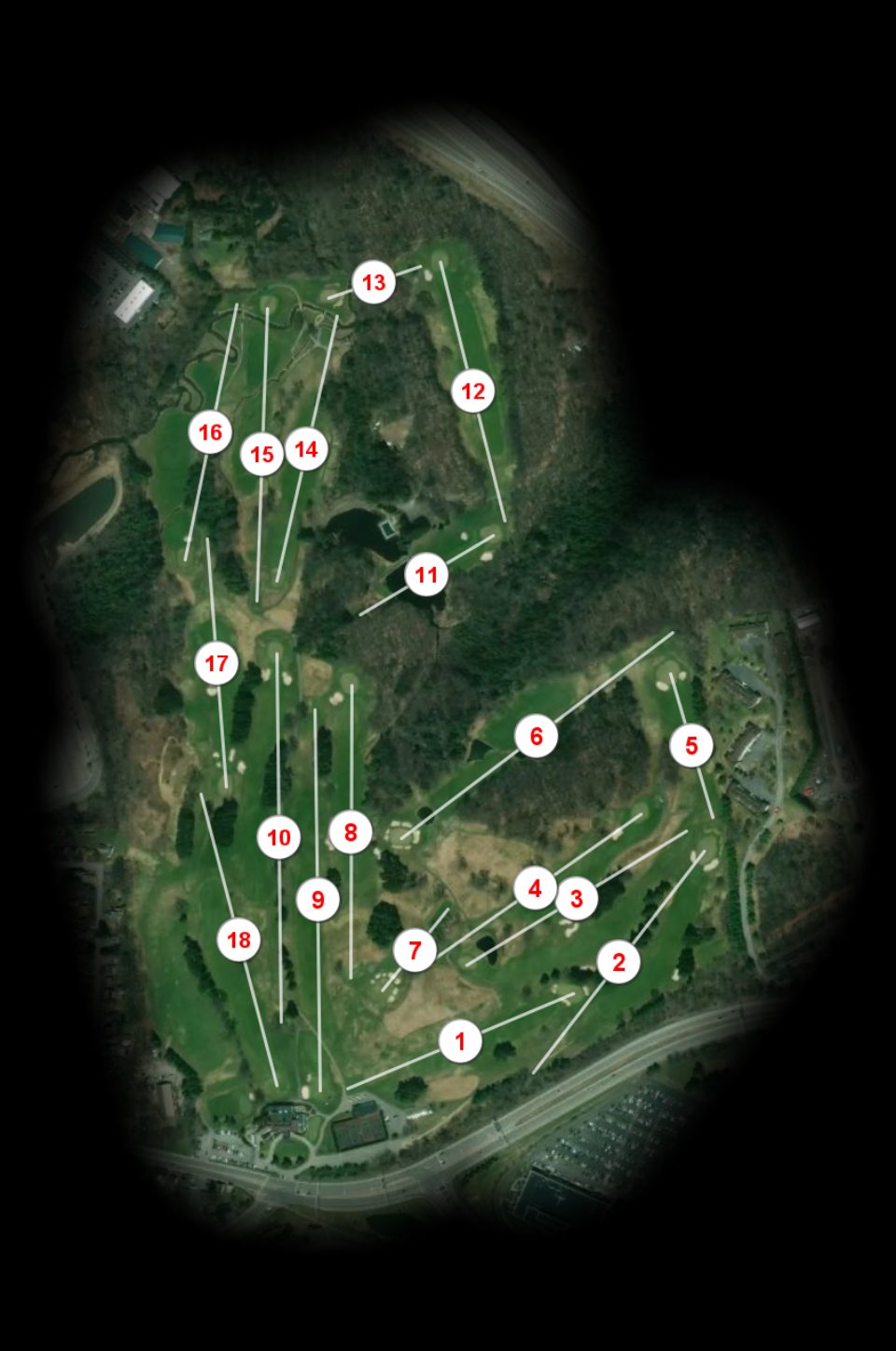 Yahnundasis Golf Club course overview