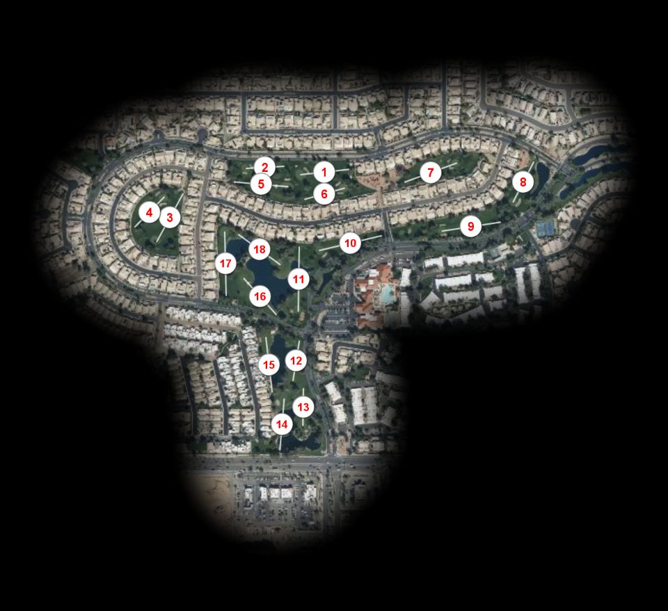 Sun Village Golf Par 3 course overview