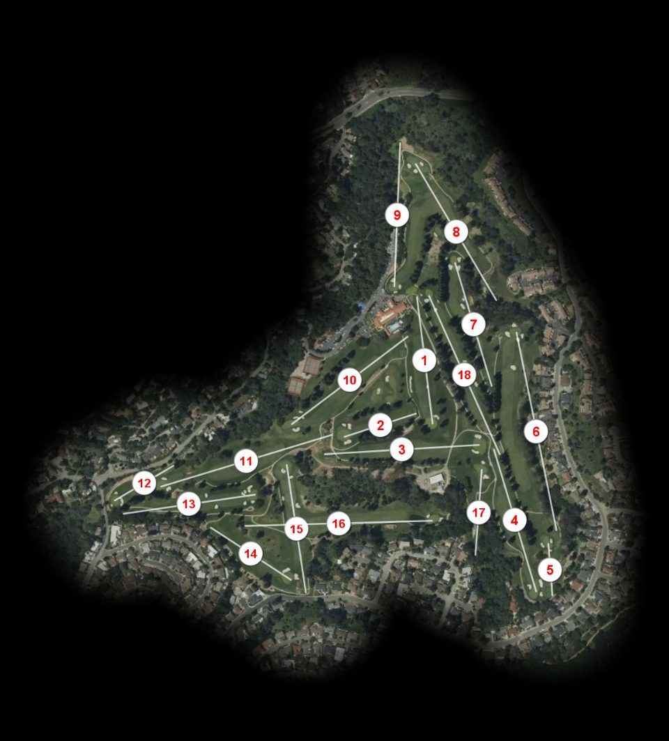 Sequoyah Country Club course overview