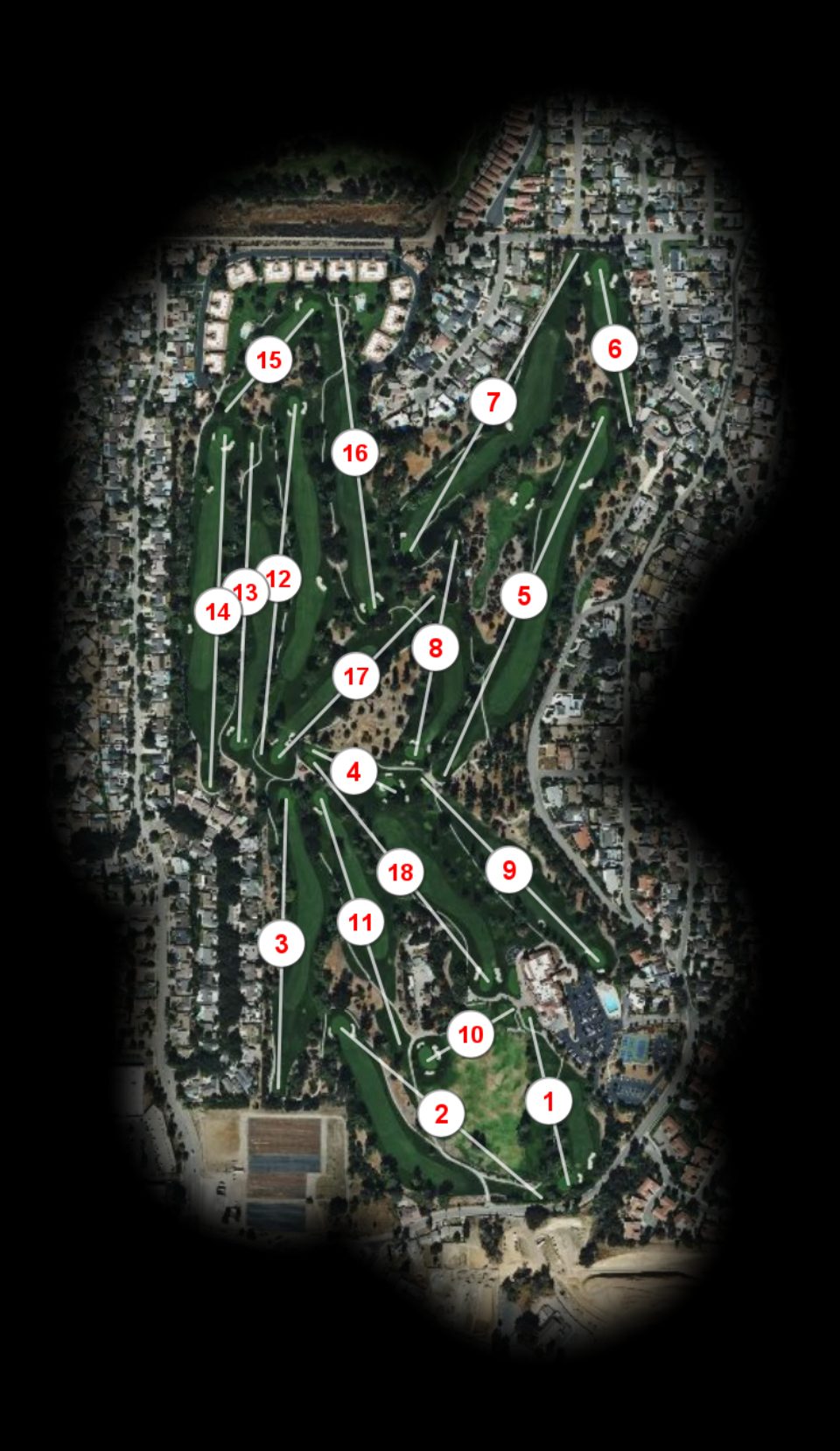 Red Hill Country Club course overview