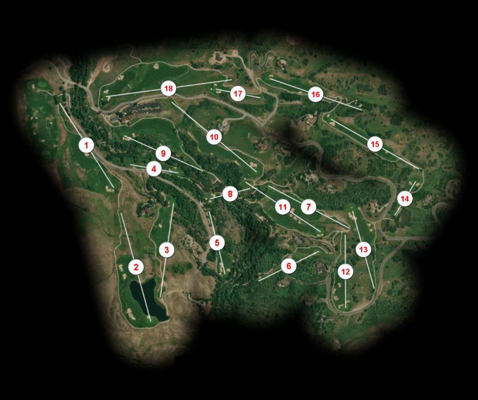 Catamount Ranch & Club course overview