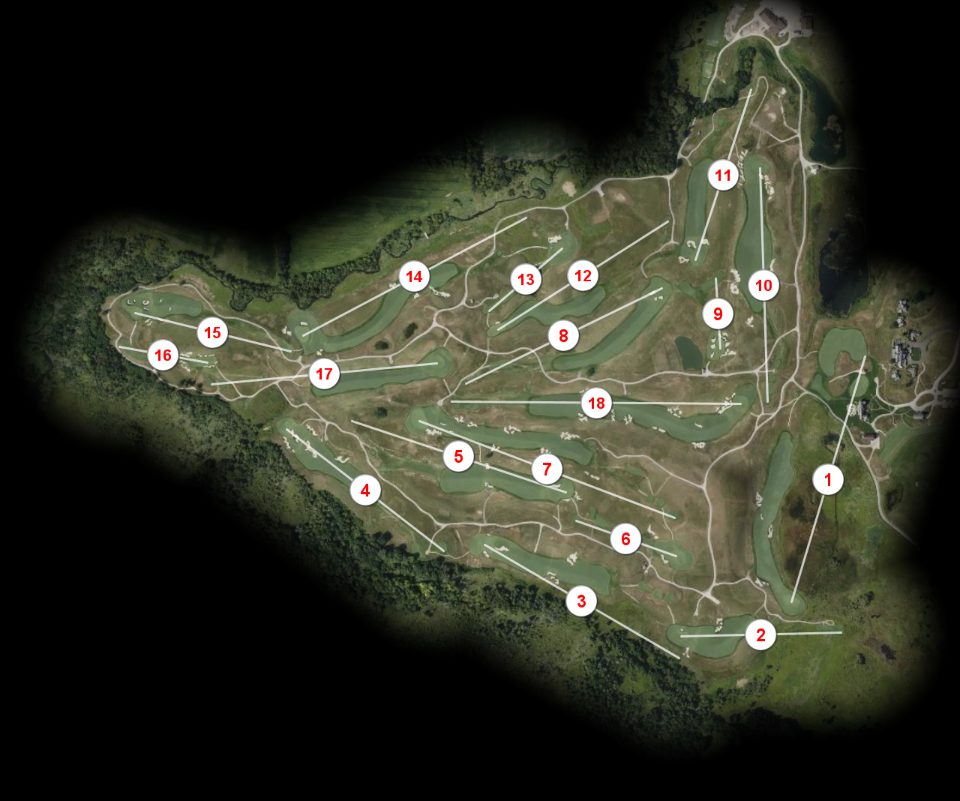 Erin Hills Golf Club course overview