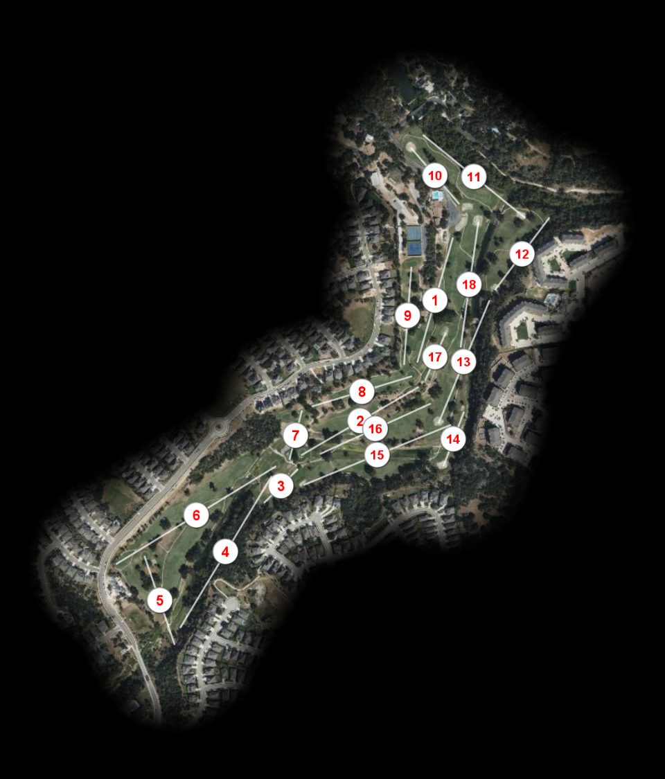 Georgetown Country Club course overview