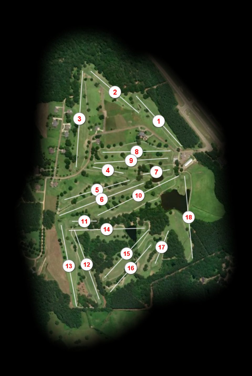 Okatoma Golf Club course overview