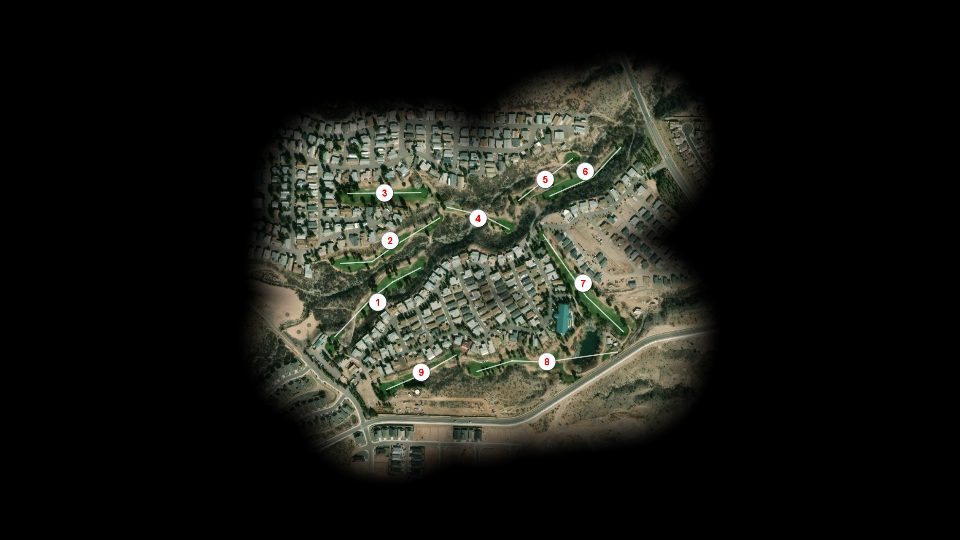 Coyote Trails course overview