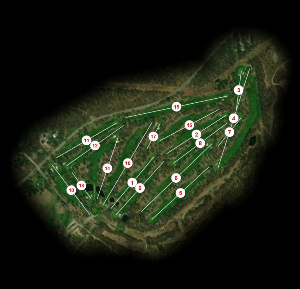 Pine Acres Country Club course overview