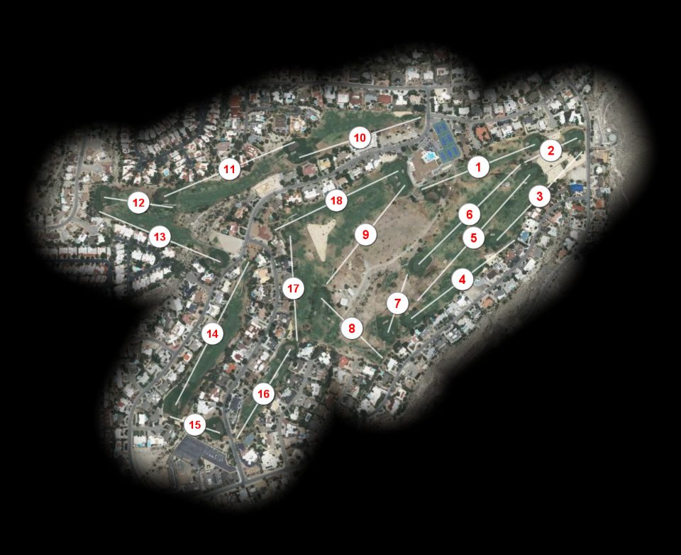 Coronado Country Club course overview