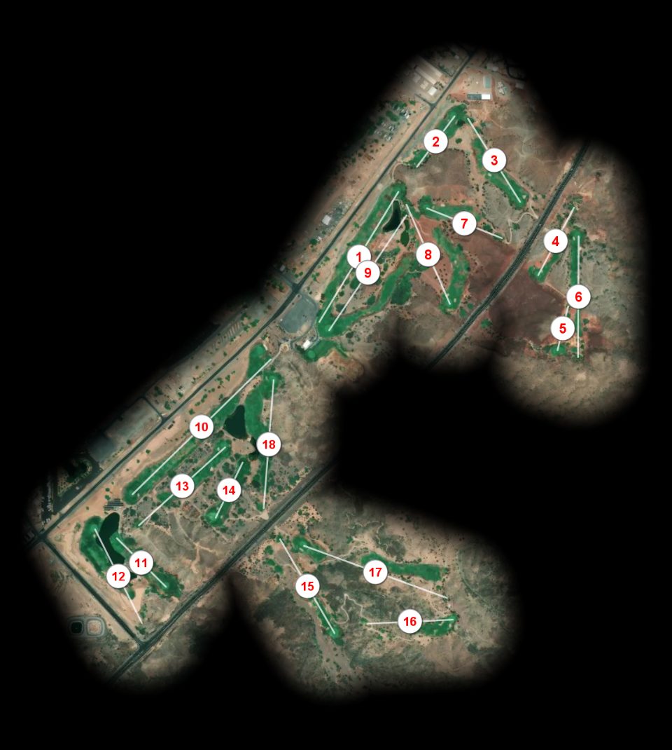 Emerald Canyon Golf Course course overview