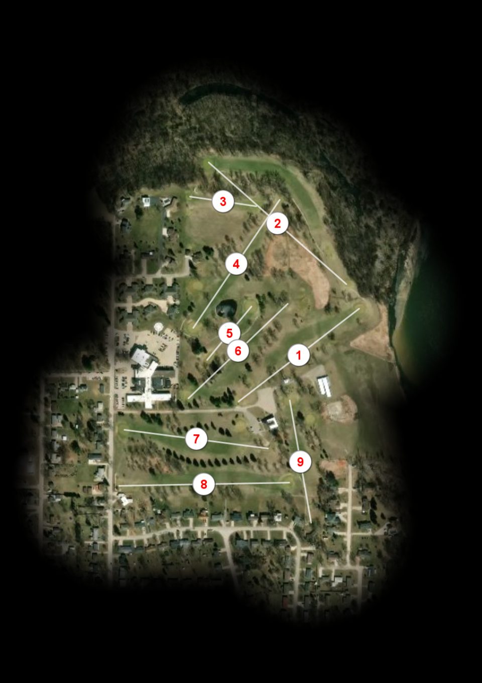 Vinton Country Club course overview