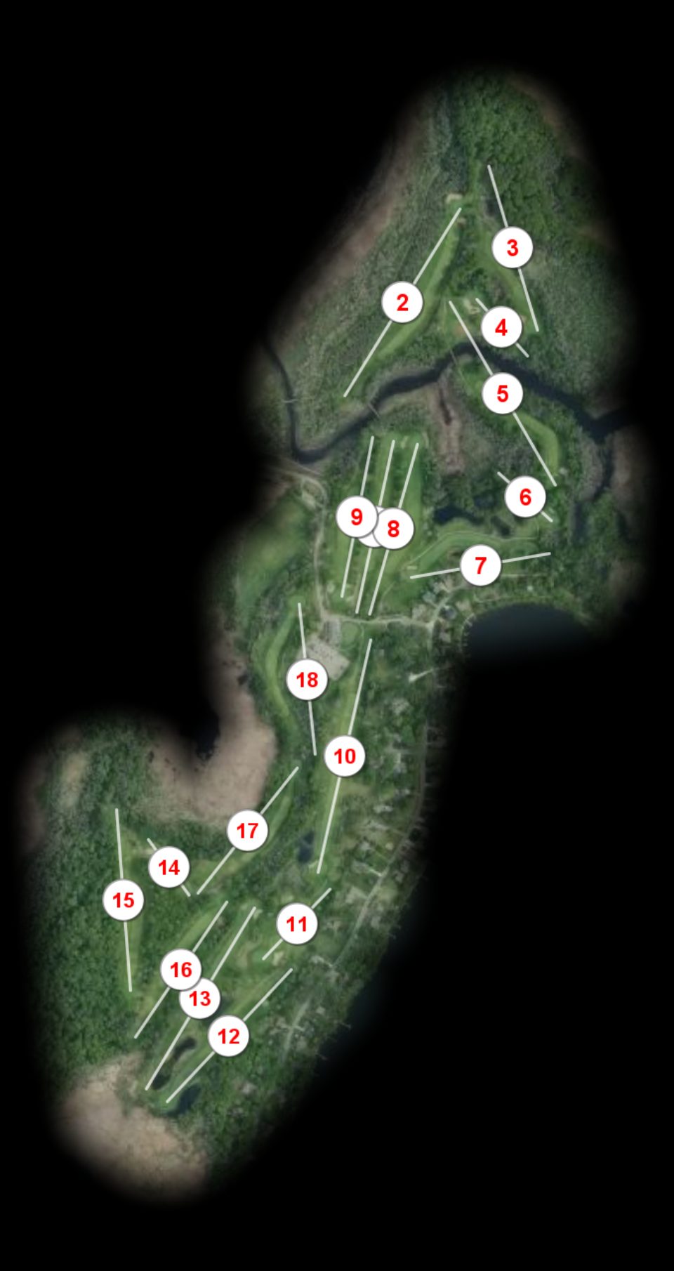 Chomonix Golf Course course overview