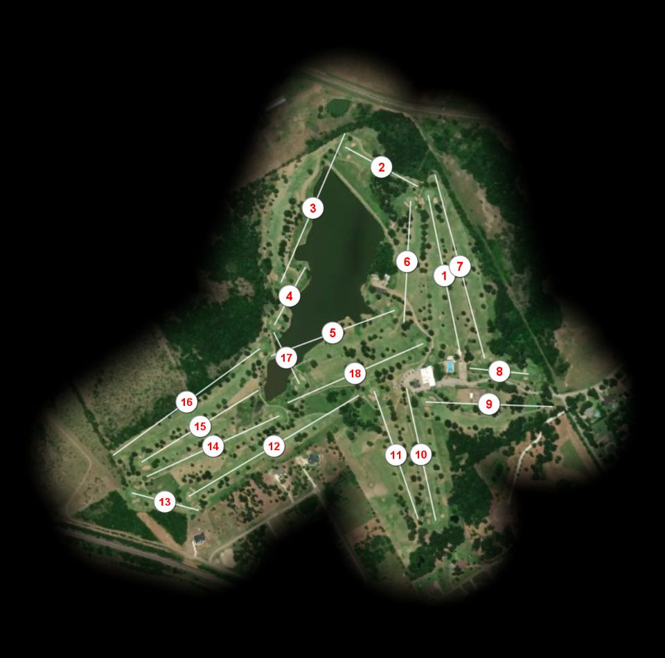 Corsicana Country Club course overview