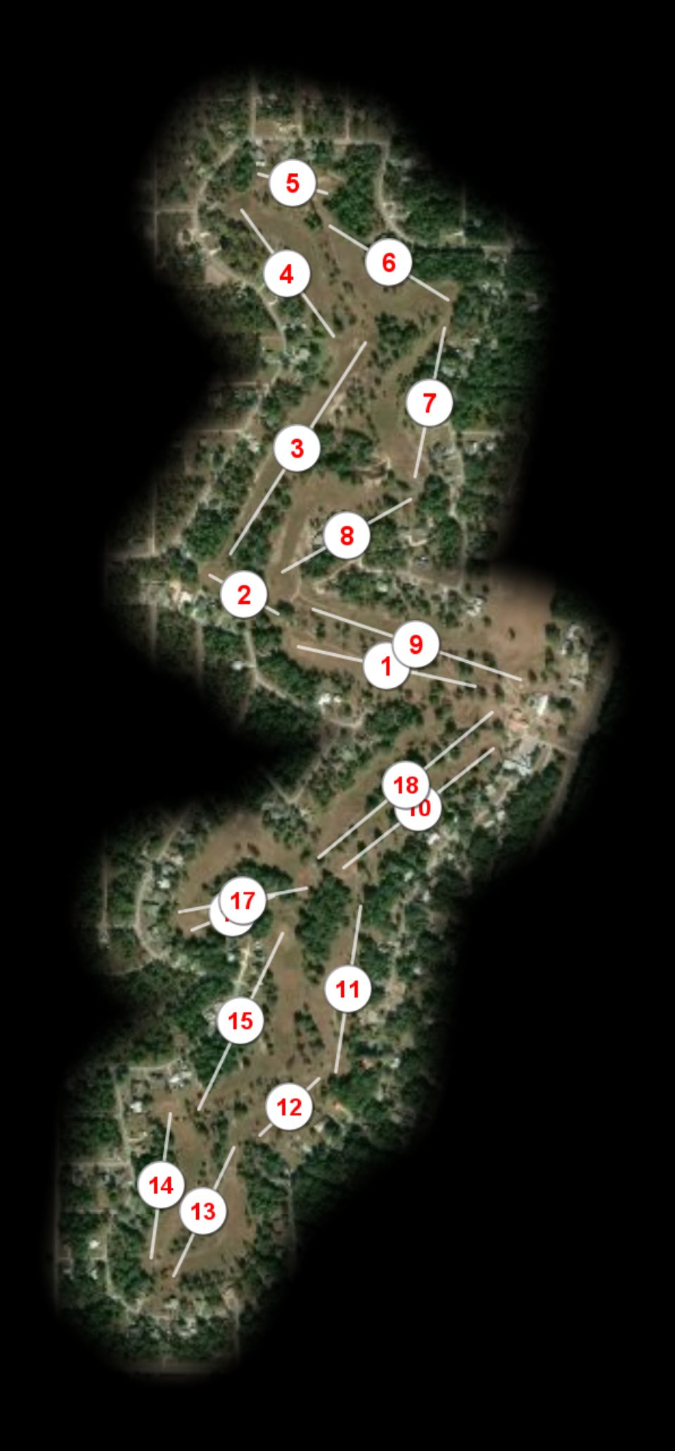 Williston Highlands Golf and Country Club course overview