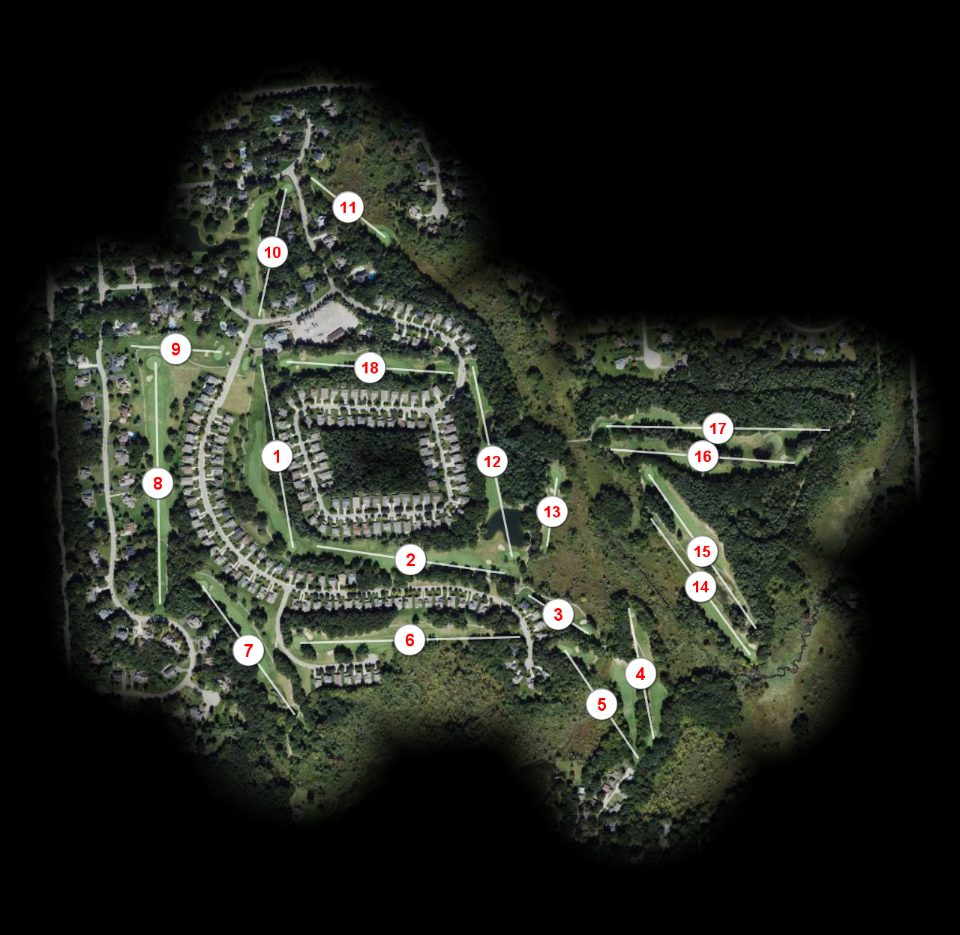 Whispering Pines Golf Club course overview