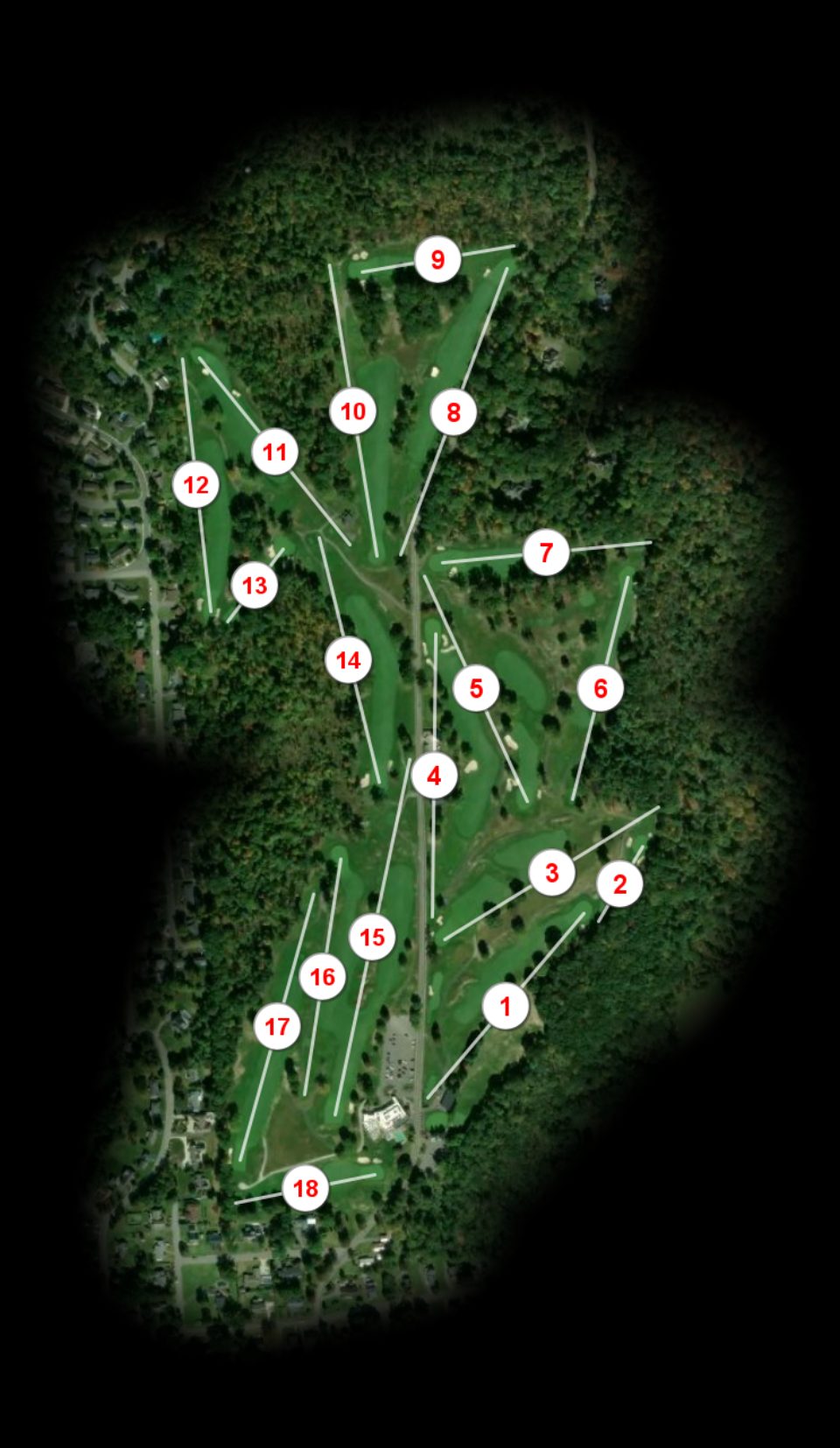 Binghamton Country Club course overview