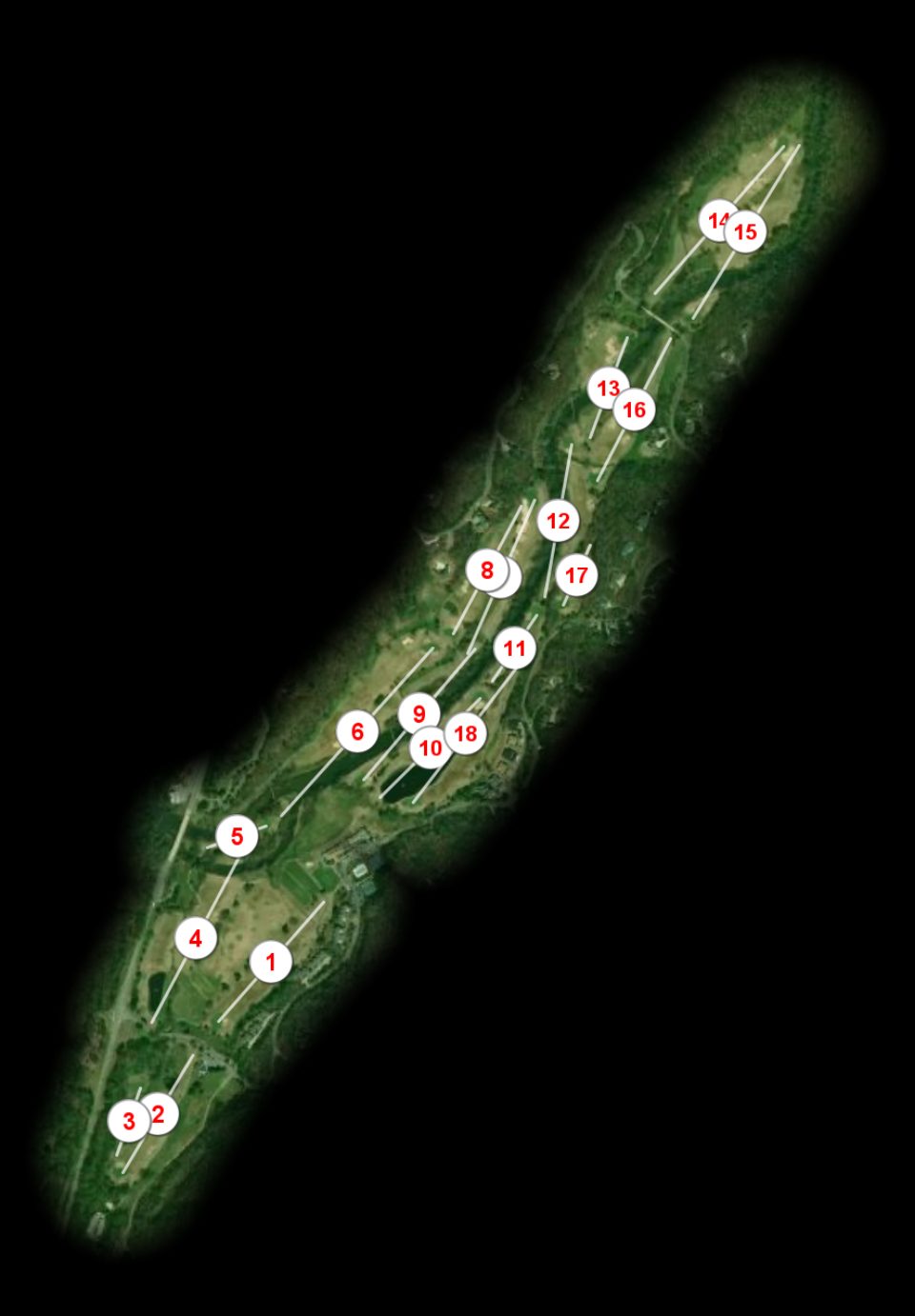Achasta Golf Club course overview