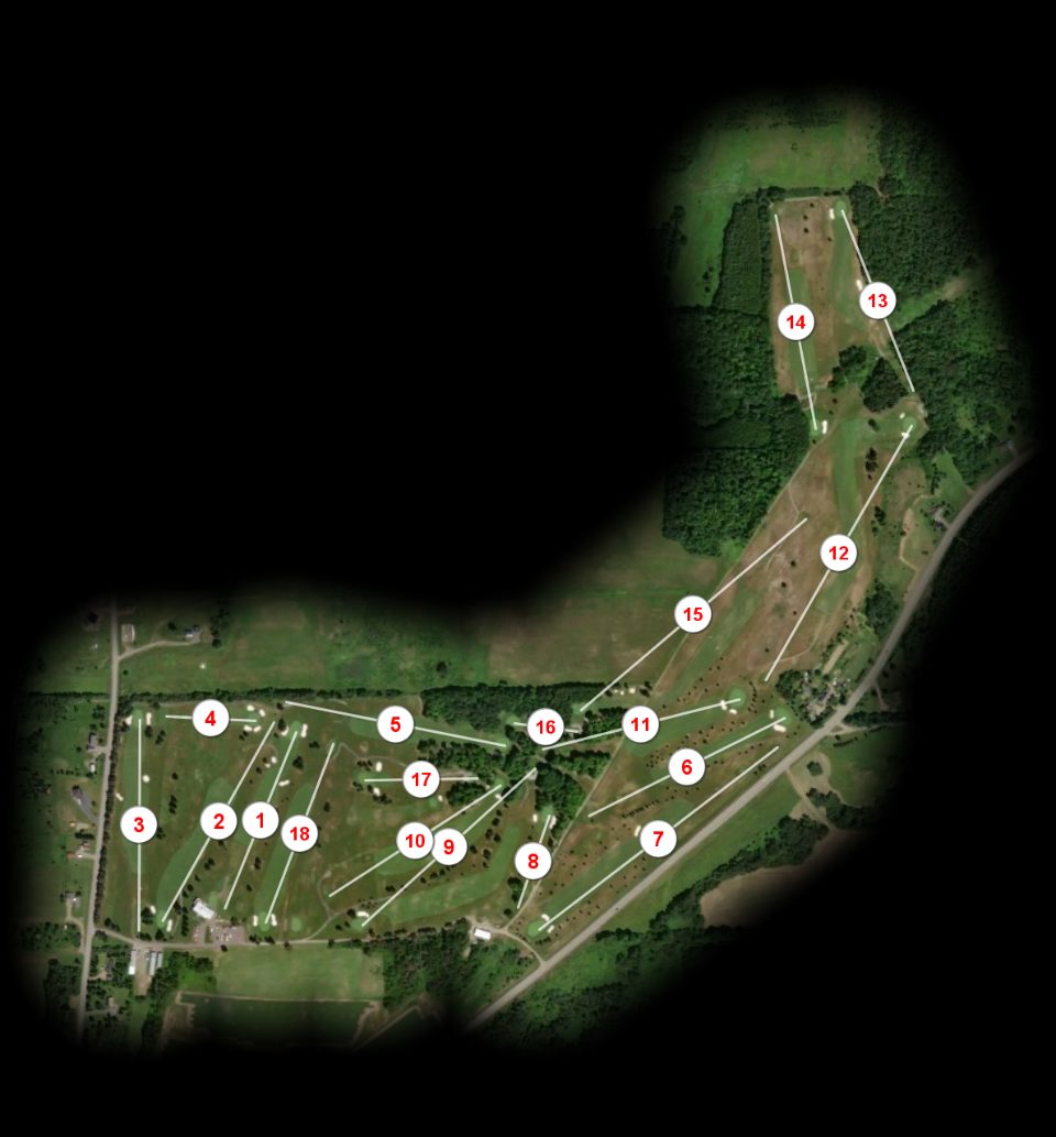 Presque Isle Country Club course overview